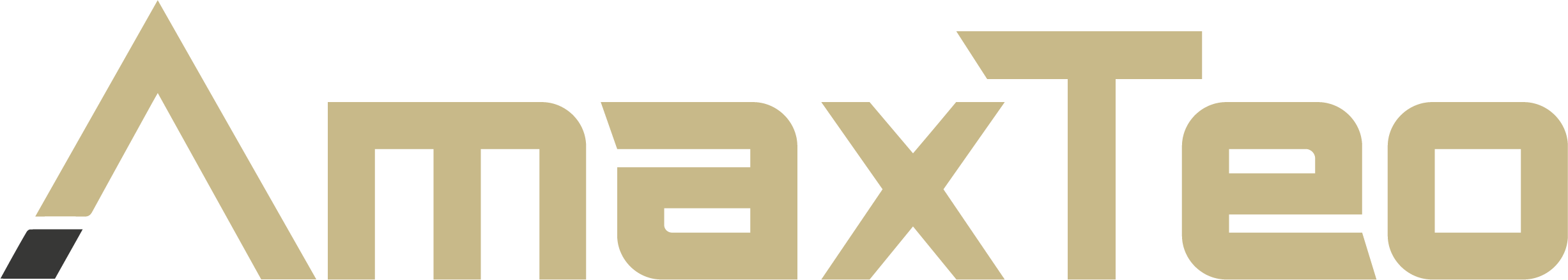 Logo Amaxteo point gris